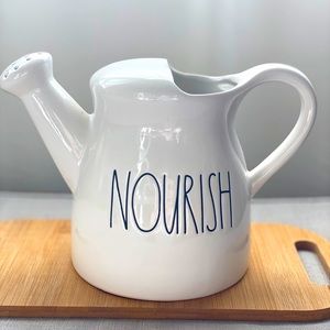Rae Dunn NOURISH watering can